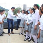 Leobardo Gómez González en apoyo a jóvenes estudiantes