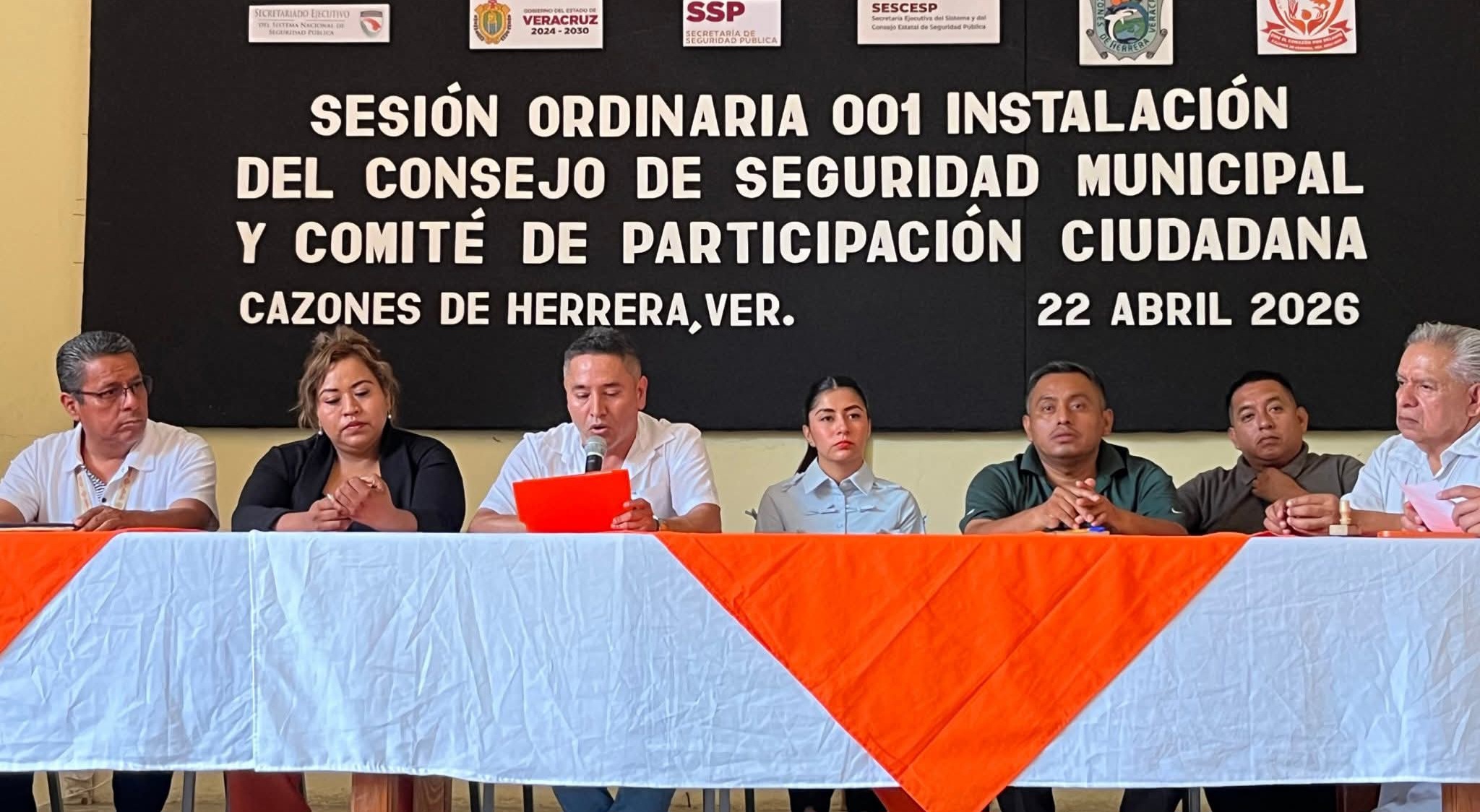 Instalan Consejo de Seguridad Municipal y Comité de Participación Ciudadana en Cazones