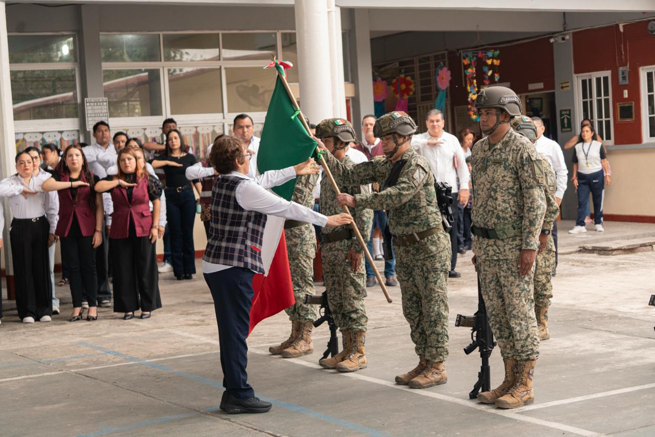 GOBIERNO DE POZA RICA FORTALECE VALORES CÍVICOS EN LA NIÑEZ POZARRICENSE