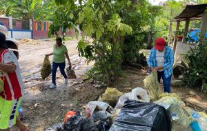 Realizan jornada de descacharrización en Limón Chiquito